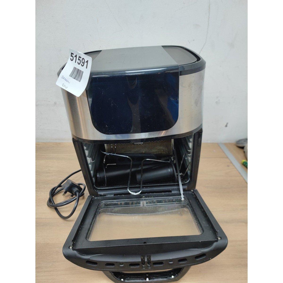 Princess 01.182075.02.001 11L DeLuxe Aerofryer Oven - Black