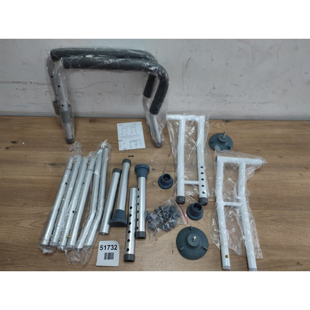 DePango Toilet Safety Rails, Adjustable Handicap Toilet Seat