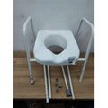 NRS Healthcare M66625 Mowbray Toilet Seat and Frame Lite, Standard Width