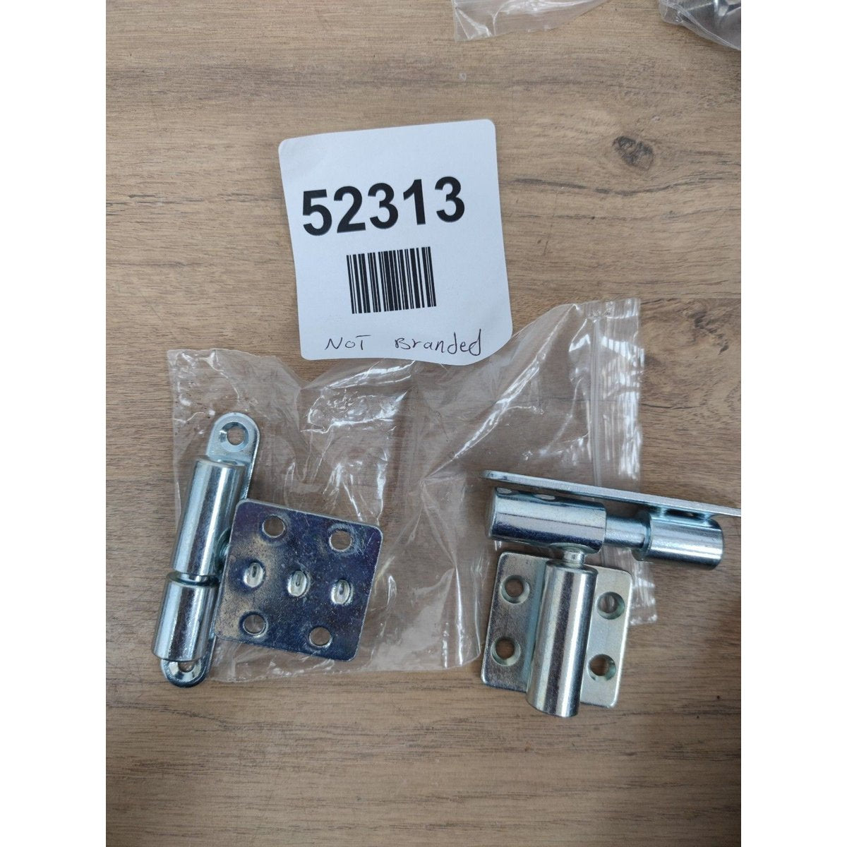 Double log cabin doors hinges