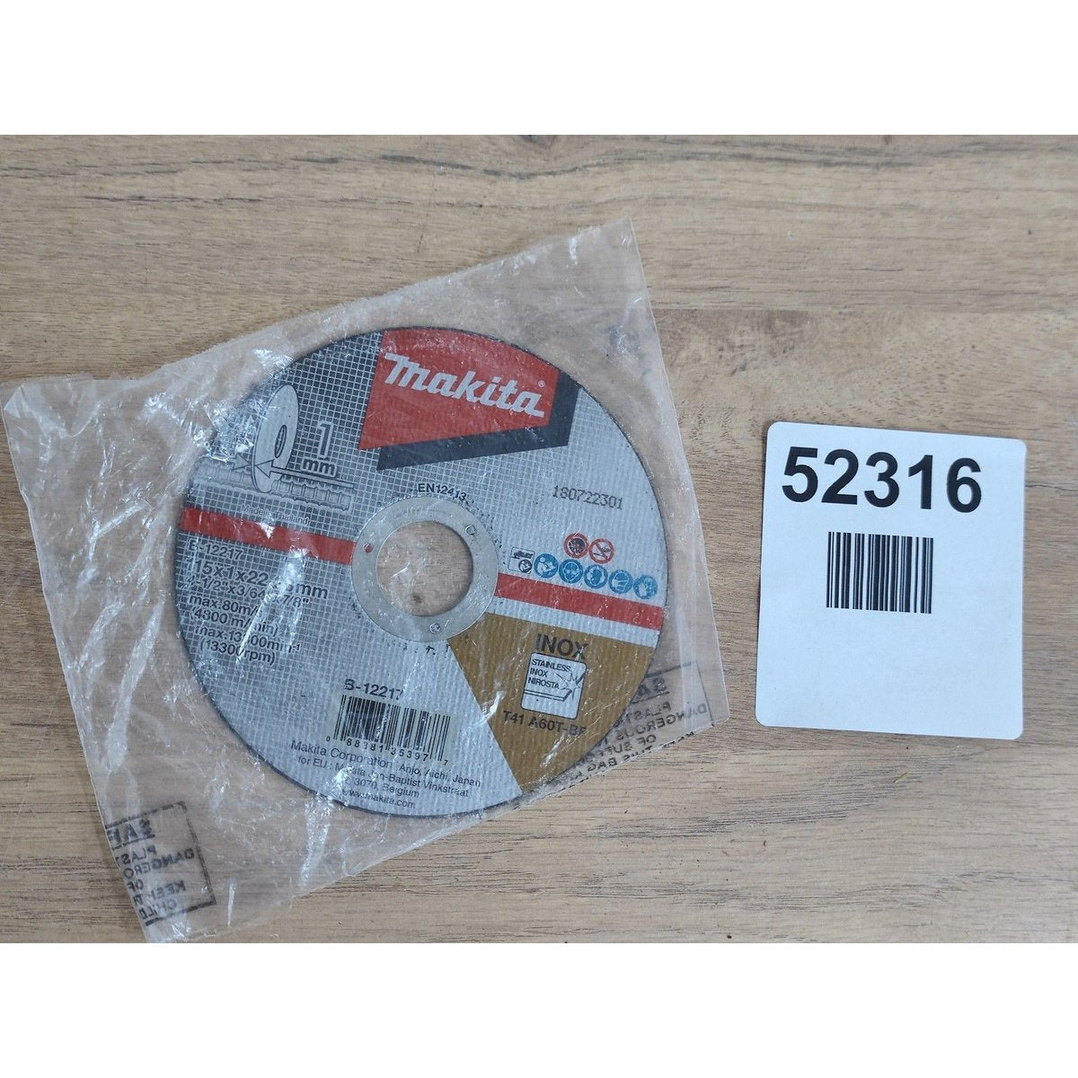 Makita B-12201 cutting disc