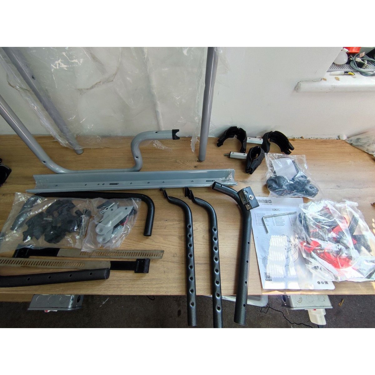 Menabo LOGIC III Rear Bicycle Carrier for 3 Bikes