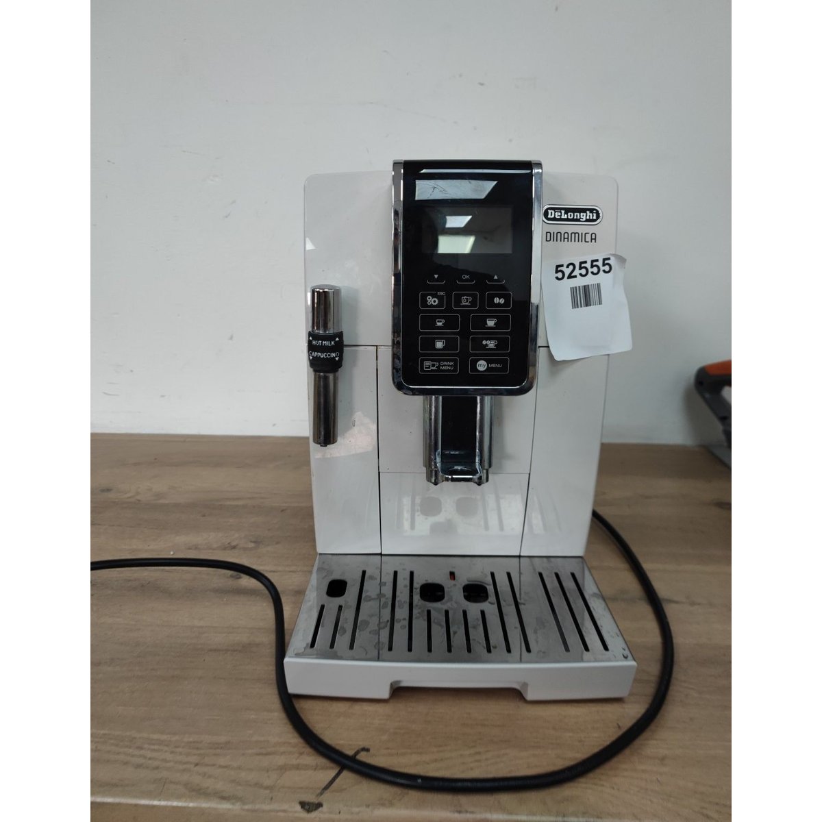 DeLonghi Dinamica Ecam 350.35.W 1450W Bean to Cup Coffee Machine