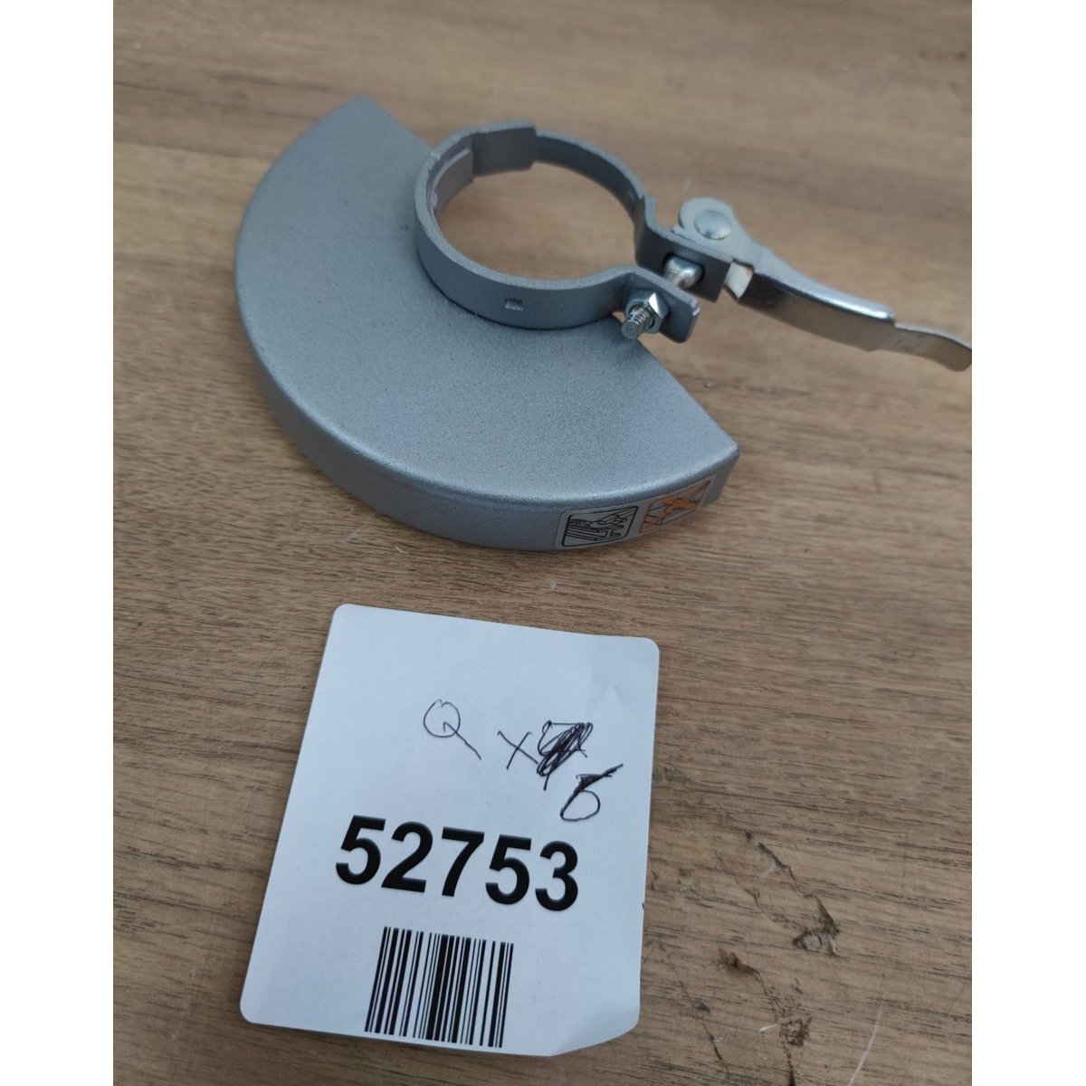 Gray Metal Wheel Guard Protector Cover