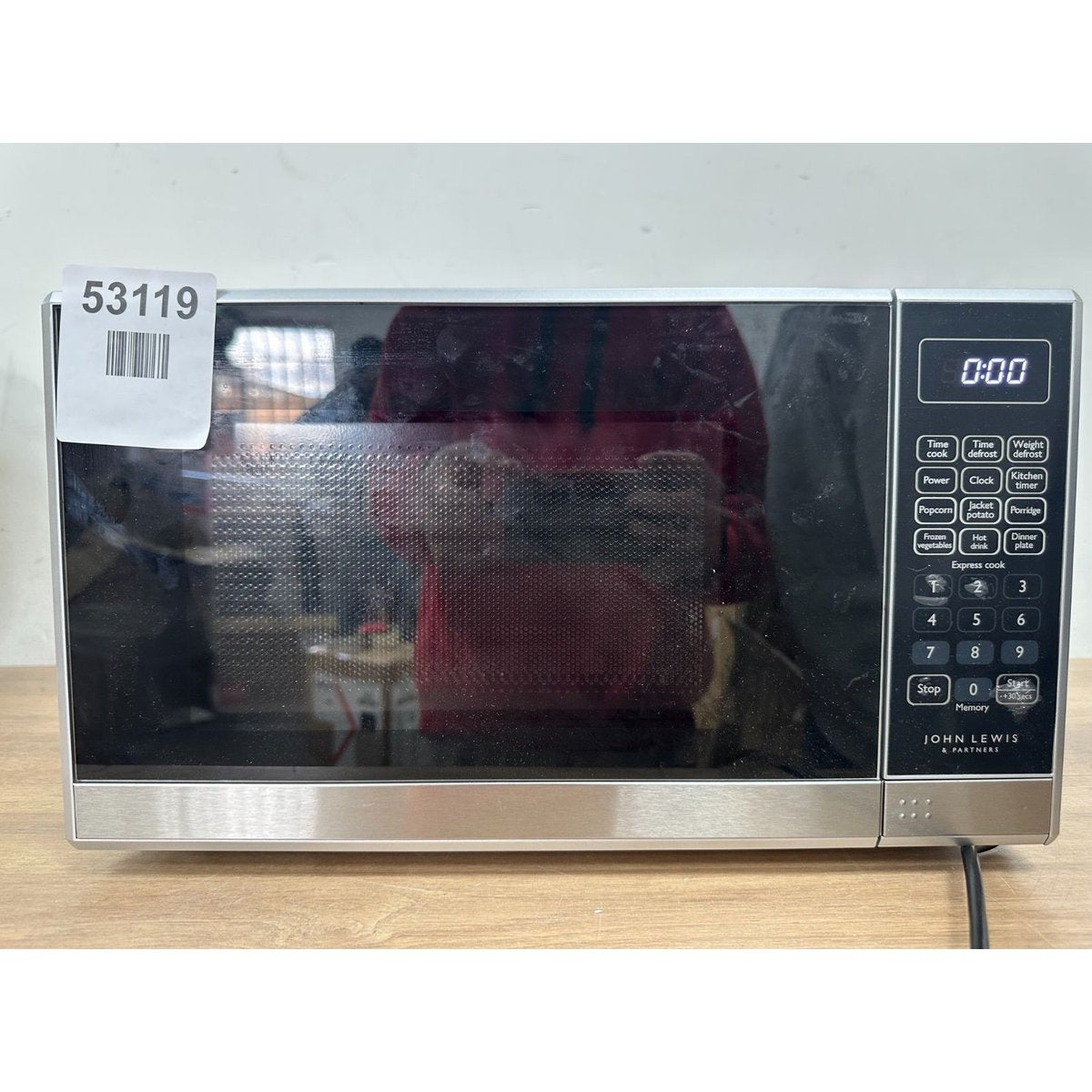 John Lewis JLSMWO08 Microwave - Read Description