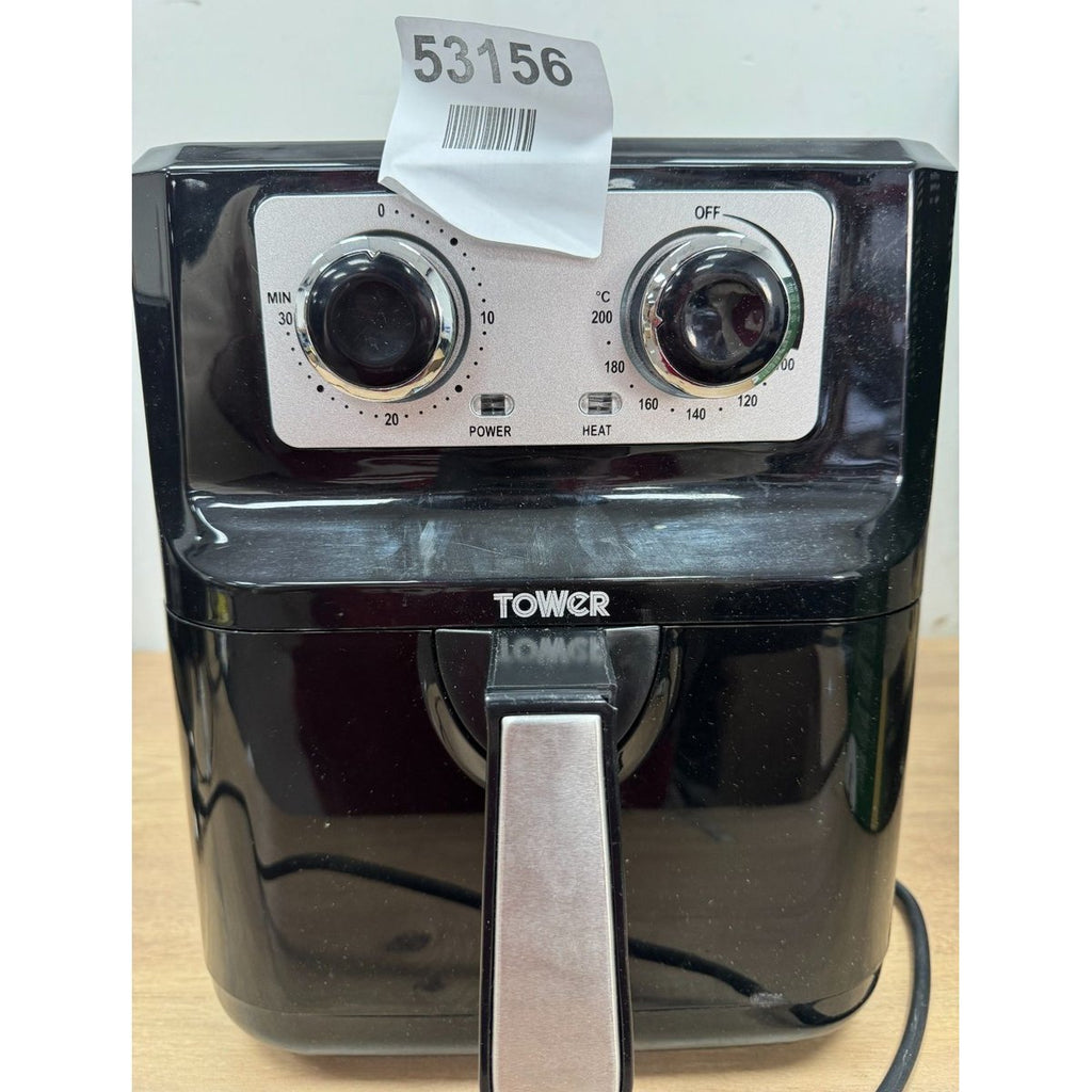 Tower T17090 Vortx Manual Air Fryer - Black, 5L