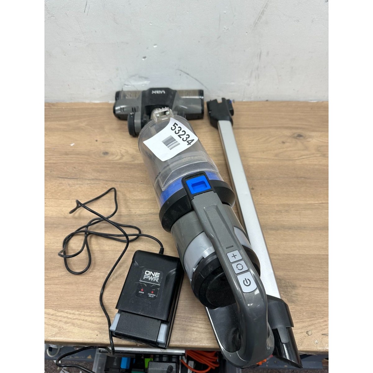 Vax Pace CLSV-VPKS 18V Cordless Vacuum Cleaner - Blue/Graphite