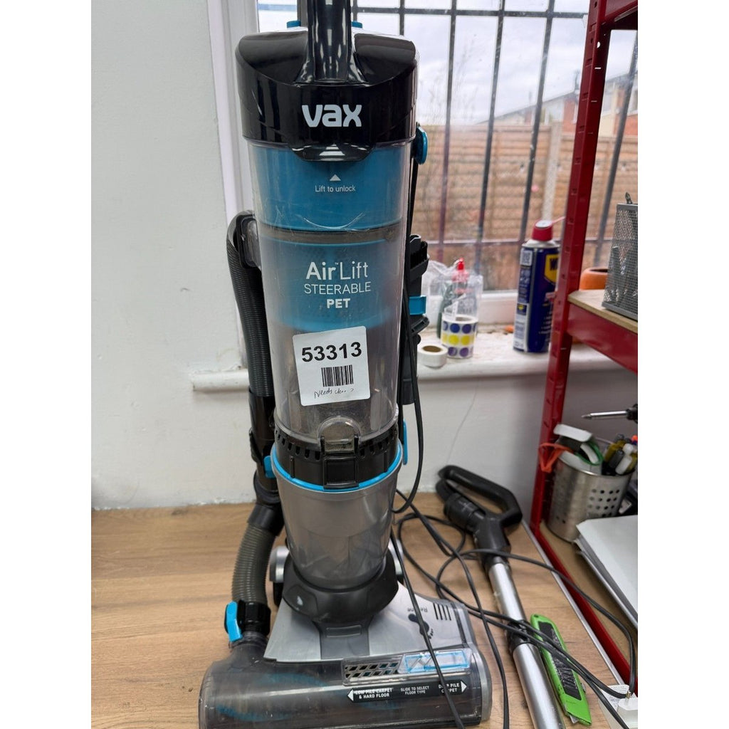 Vax UCPESHV1 Air Lift Steerable Pet Vacuum Cleaner - Blue — Used
