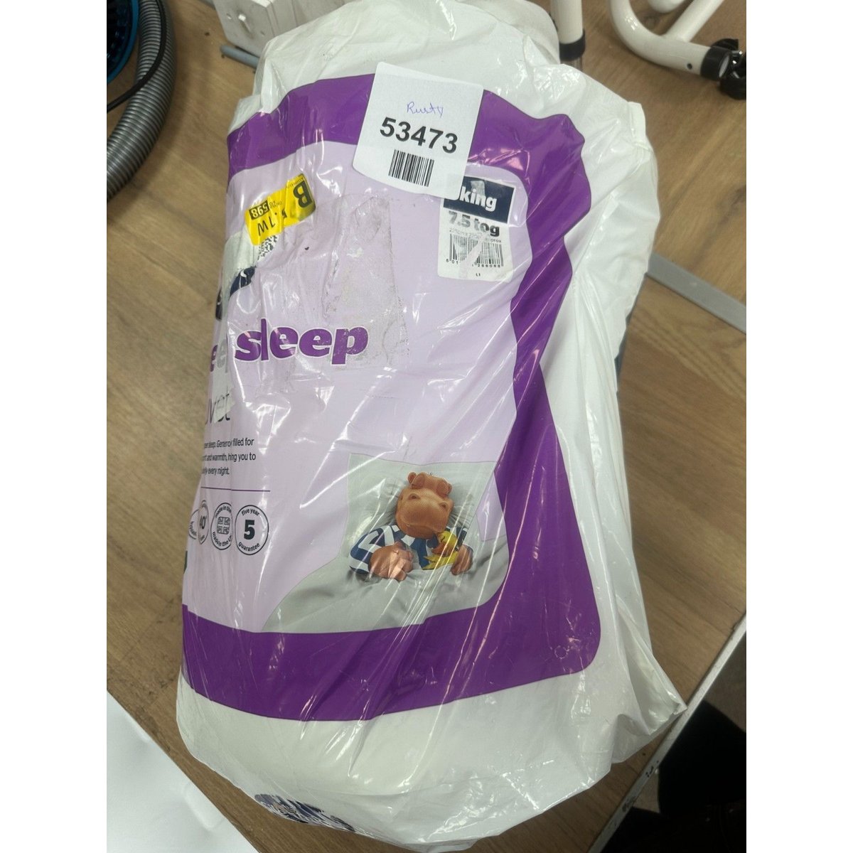 Silentnight Anti-allergy Duvet, 7.5 Tog