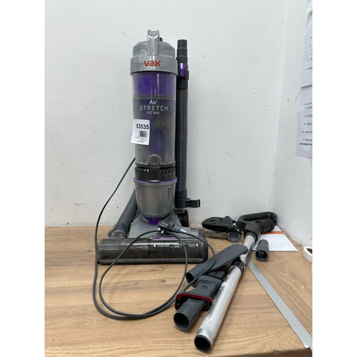 Vax U85-AS-PME Air Stretch Pet Max Upright Vacuum Cleaner