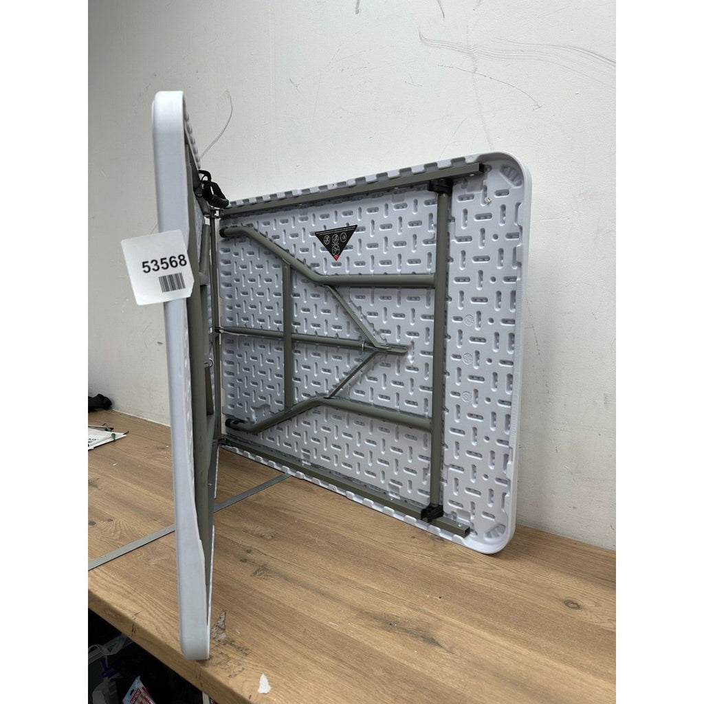 Folding Table Premium Fold-in-Half Portable Utility Table
