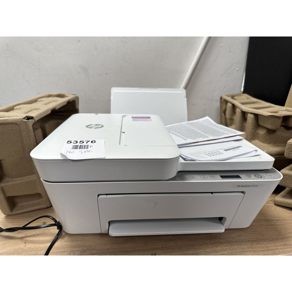 HP DeskJet 4200e Printer- No ink