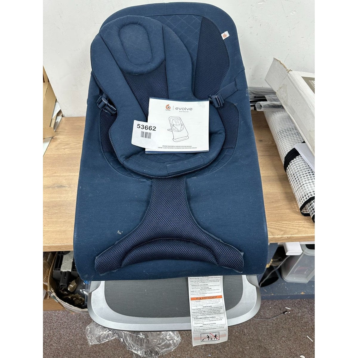 Ergo Baby Evolve 3-in-1 Bouncer Midnight Blue