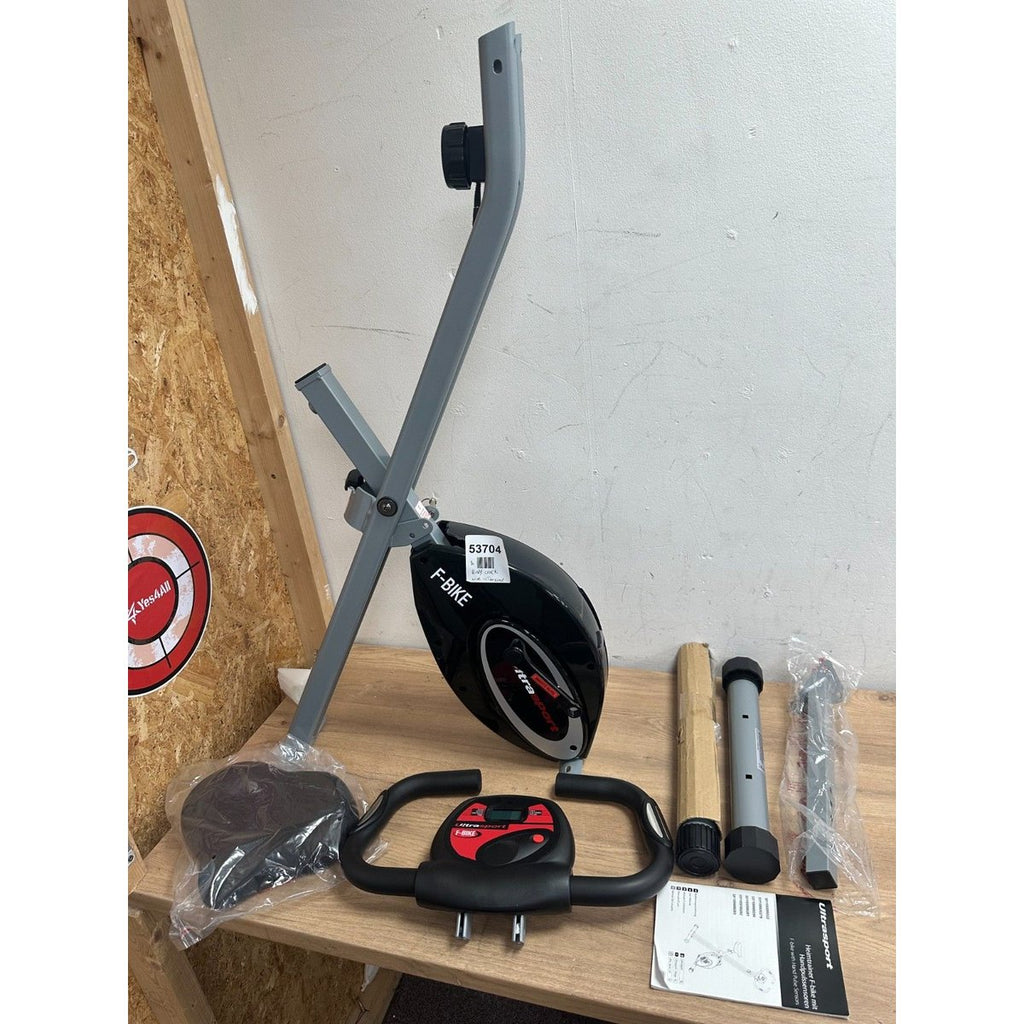 Ultrasport  F-bike with hand pulse sensors 331100000022  Fitness Bike - grey