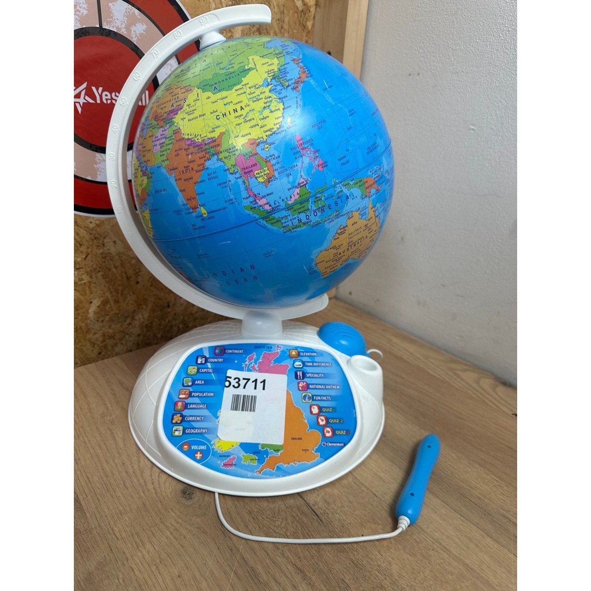 World Globe /Map Geography - Smart, Talking, interactive