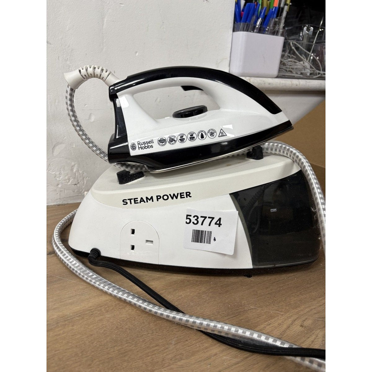 Russell Hobbs 24420 Steam Generator Iron, Series 1, 2400W, Black/White
