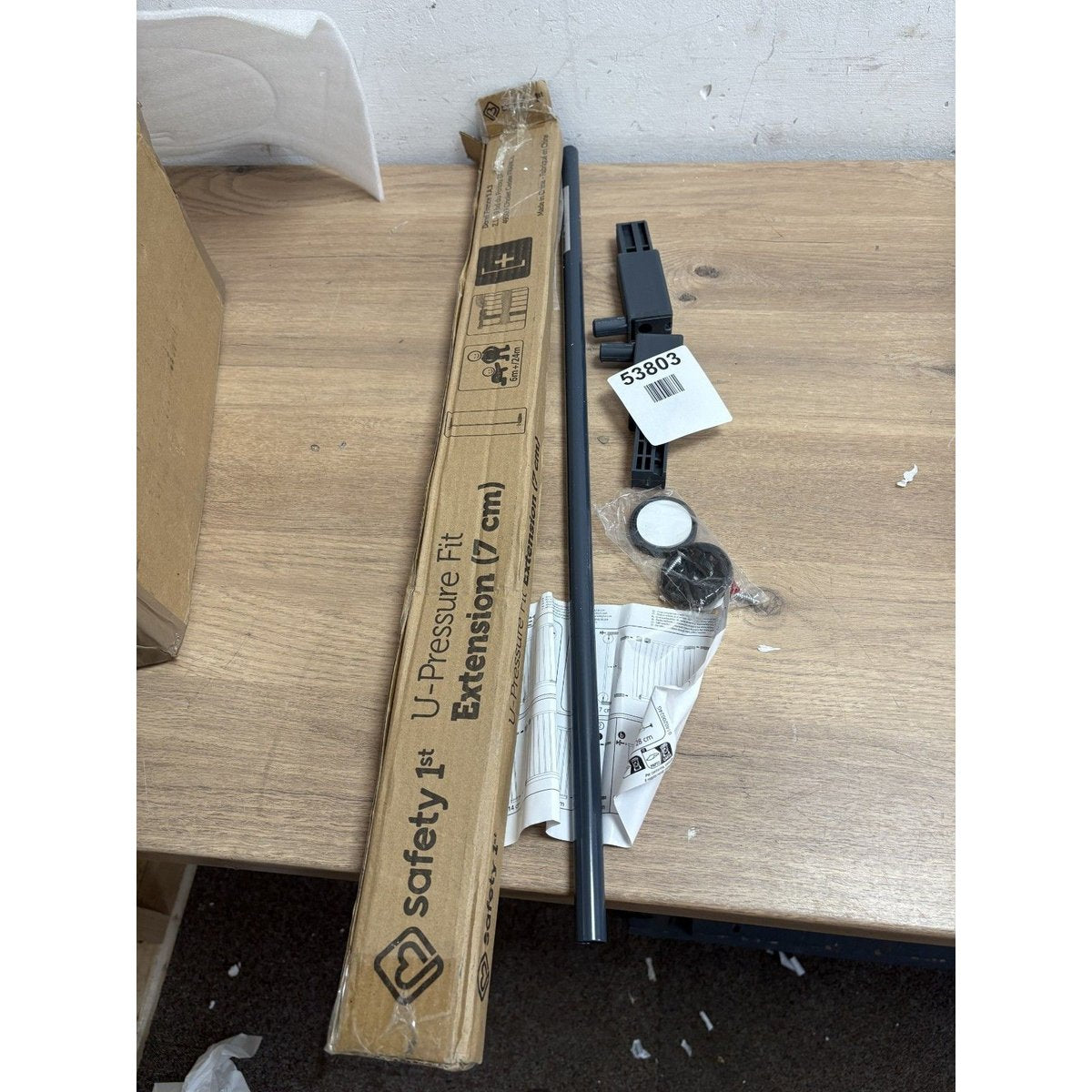 Safety 1st Extensions for Pressure Fit Gates White 7cm