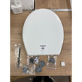 Croydex Flexi-Fix Constance Toilet Seat - White