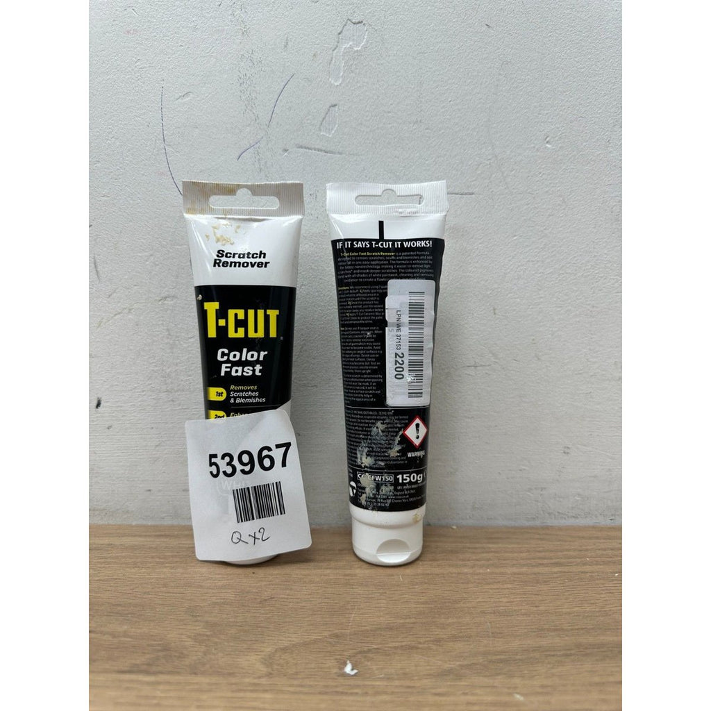 T-Cut Color Fast Black Scratch Remover Paint Restorer Car Polish Treatment 150g