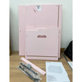 Amazon Basics Wooden Toy Box, Pink, 76.2 x 40.64 x 46.99 cm