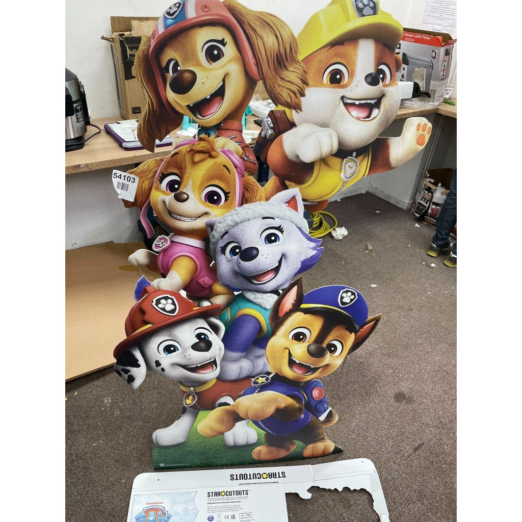 Paw Patrol Group Shot Lifesize Cardboard Cutout — Used
