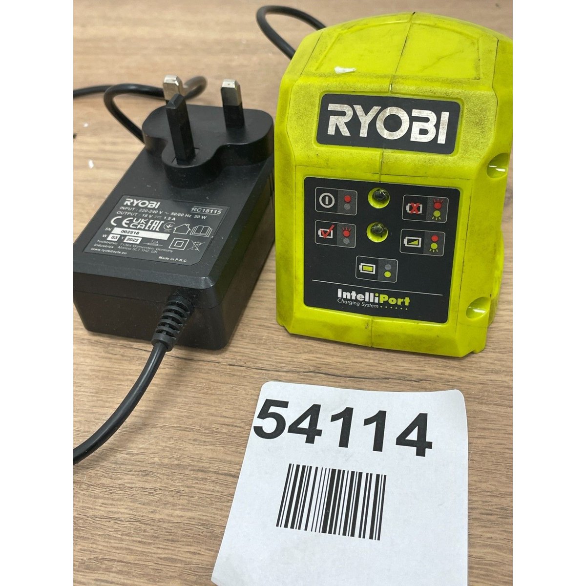 Ryobi Fast Battery Charger RC18115