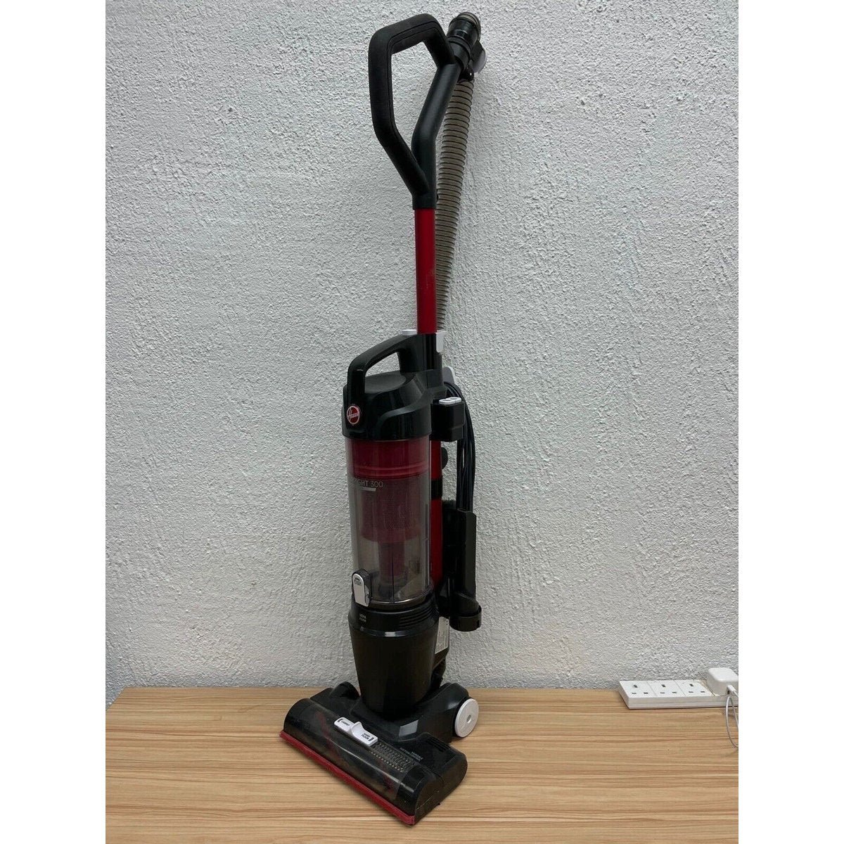 HOOVER Upright 300 HU300RHM Vacuum Cleaner - Red/Grey