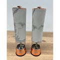 Tower T847005WR Electric Salt & Pepper Mill In Marble & Rose Gold