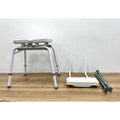 NRS Healthcare Height Adjustable Malvern Perching Stool Padded Seat