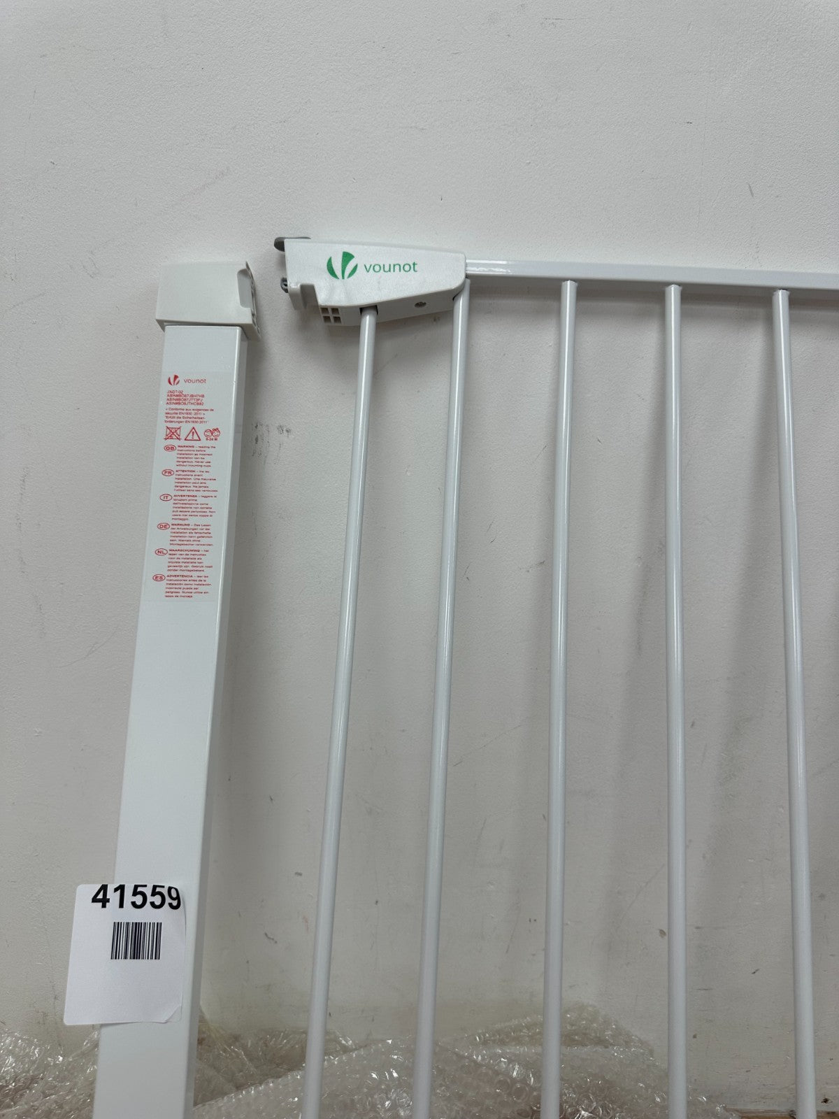 VOUNOT Safety Gate for Baby 75-84 cm, Pressure Fit Stair Gates, Auto Close