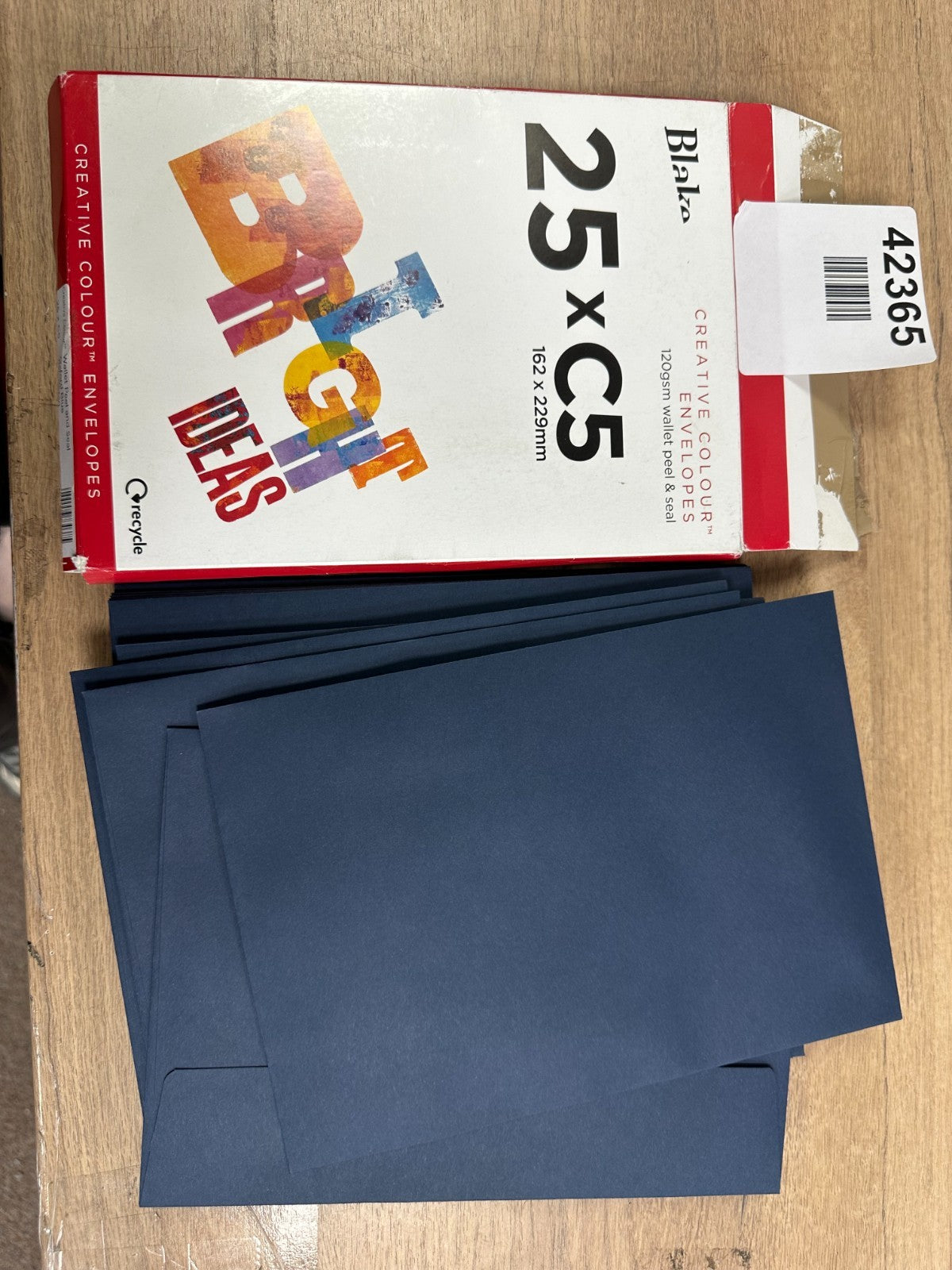 Envelopes C5 PEEL & SEAL Blake Pillar Box Premium 120gsm 162mm x 229mm