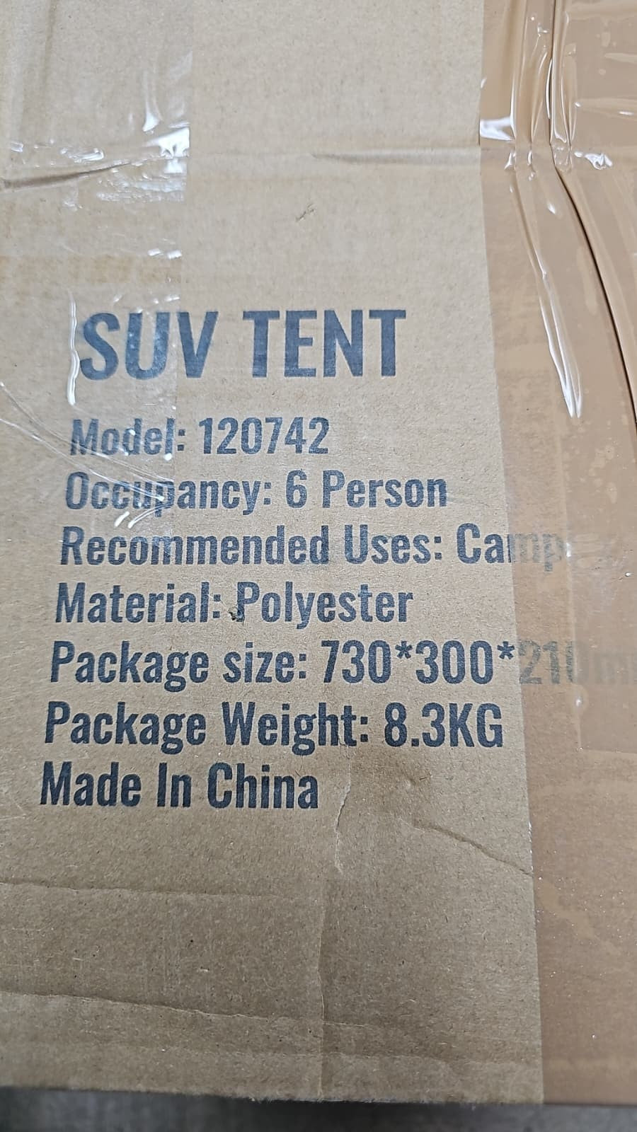 VEVOR 120742 SUV Tent — New (other) (photo 6)