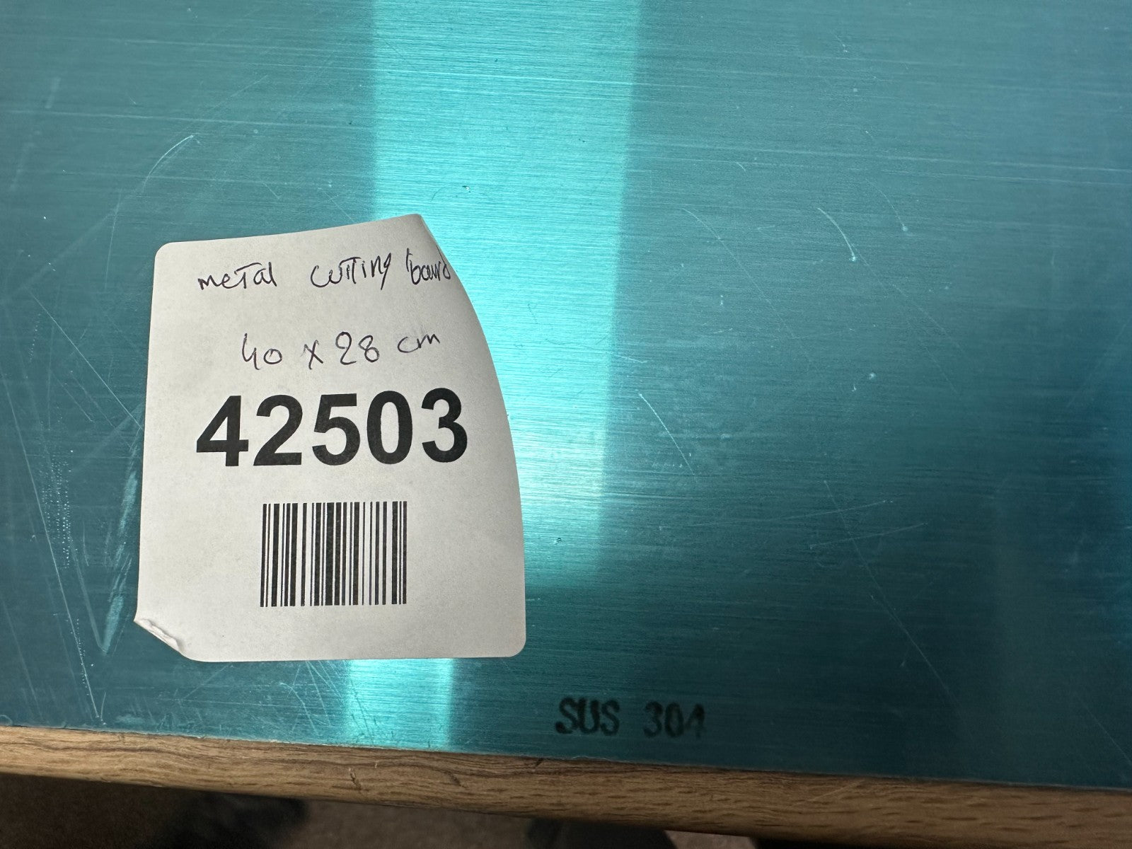 Metal cutting board 40 x 28 cm