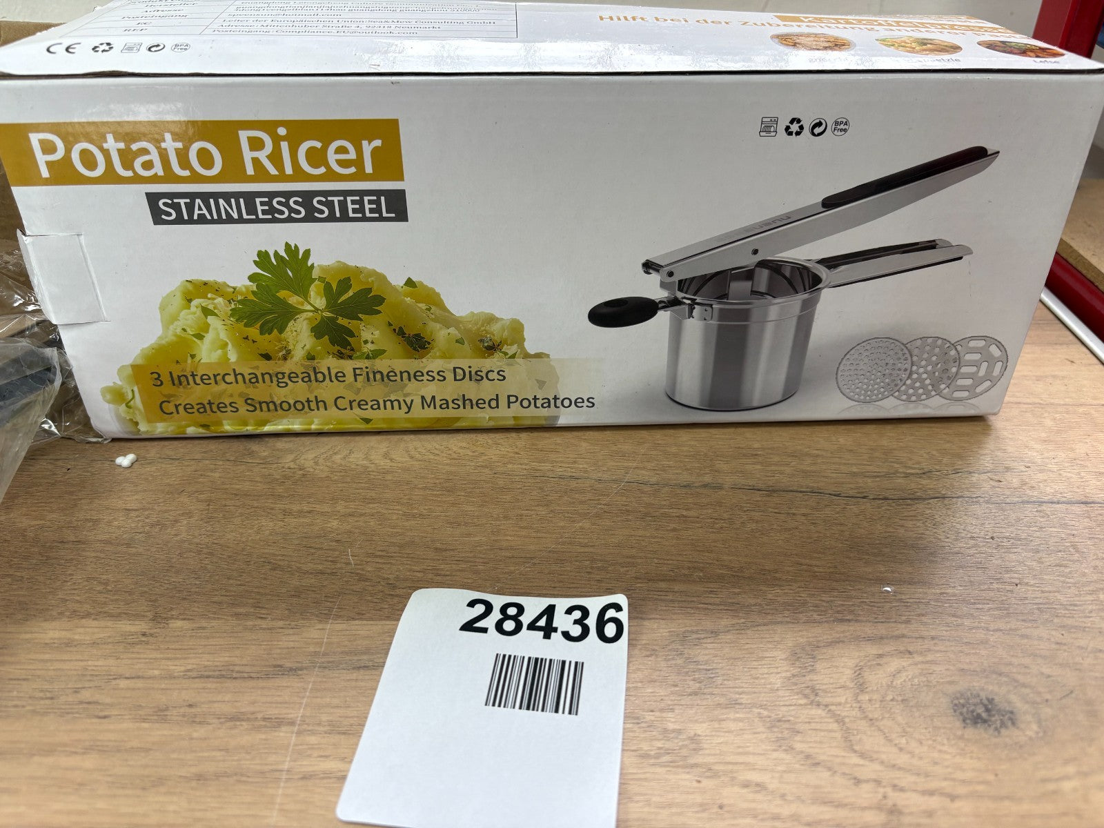 SPEENSUN POTATO RICER MASHER STAINLESS STEEL