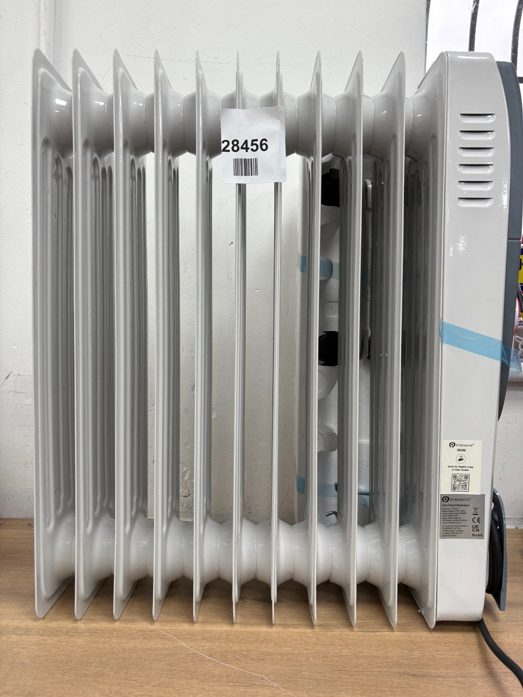 PureMate PM1515 2500W Oil Filled Radiator 11 Fins Portable Heater