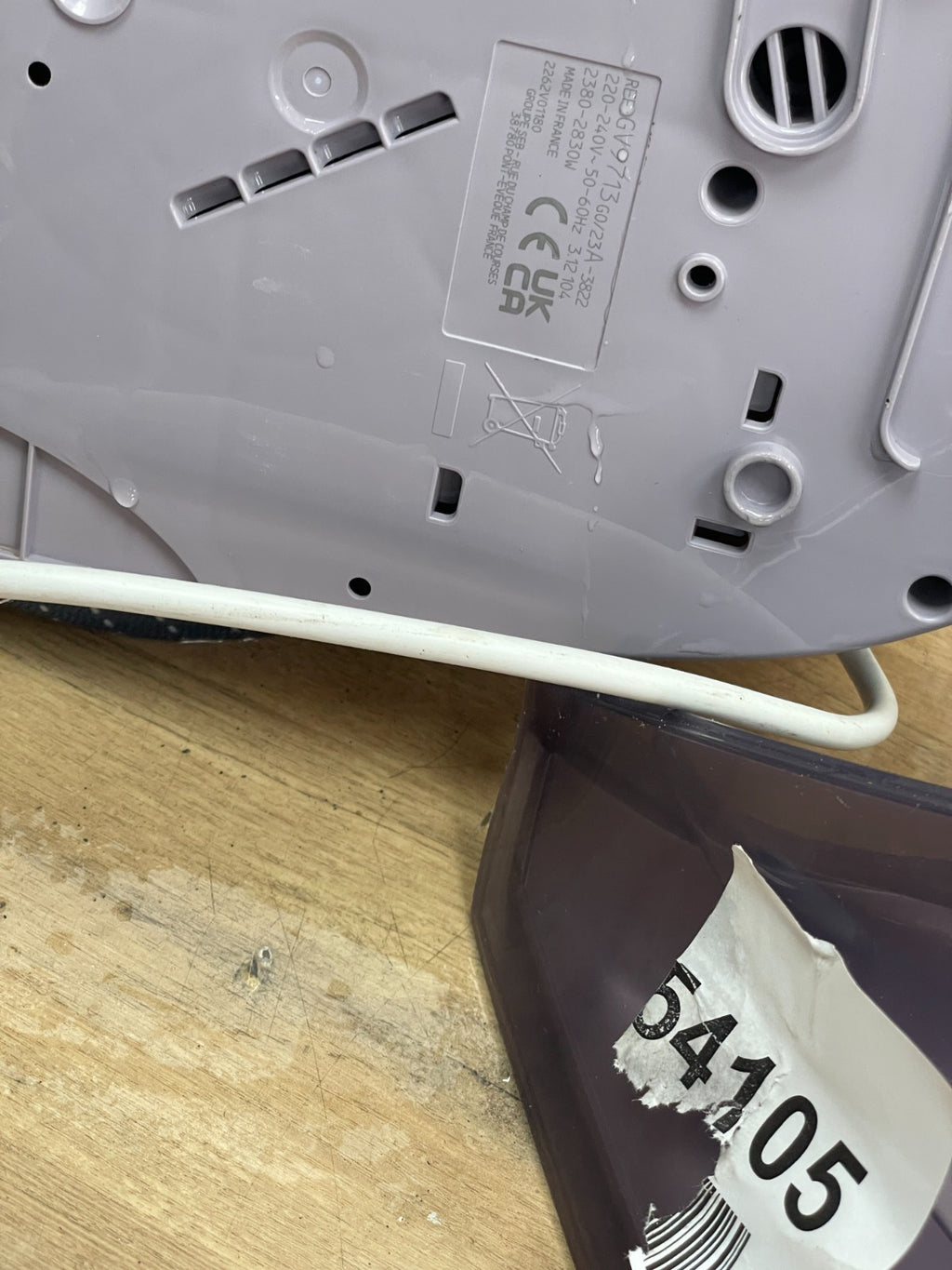 Tefal GV9713 Pro Express Ultimate II Corded 1.2L Steam Generator Iron — Used (photo 6)