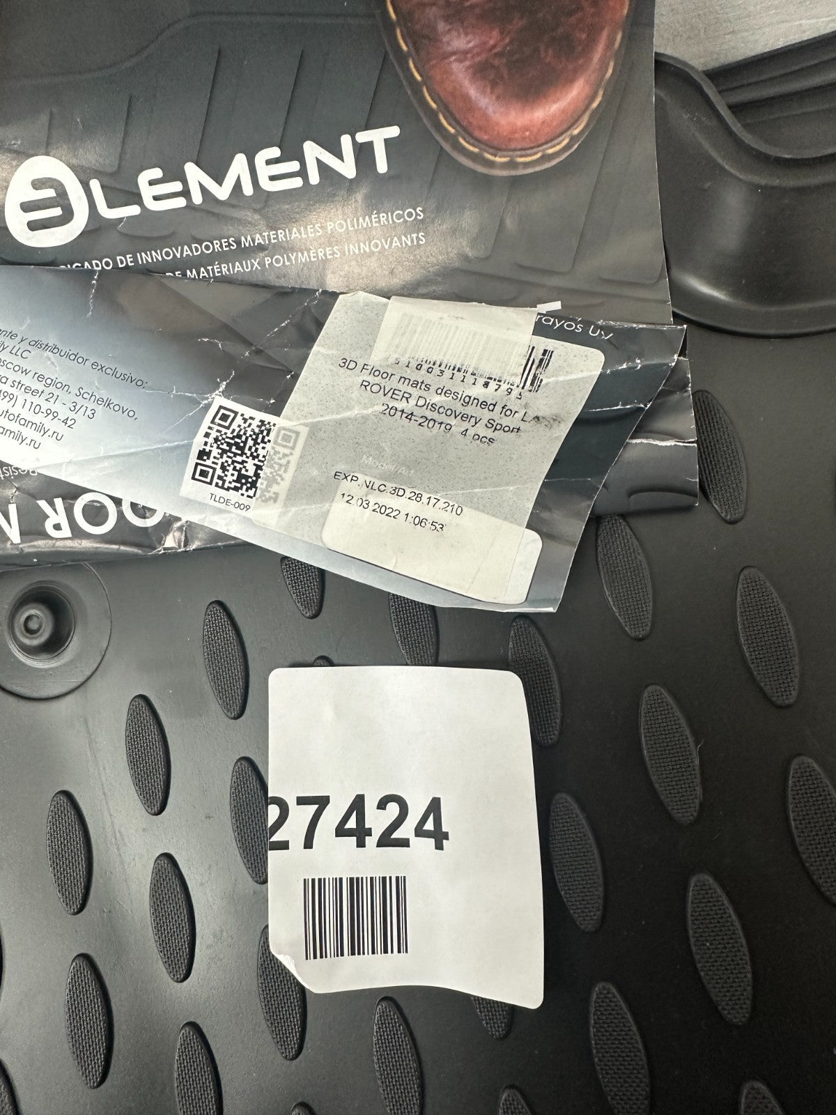 Element premium 3D rubber floor mats
