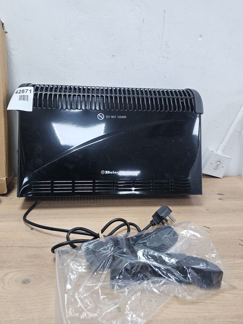 Belaco Convector Heater Black (BEL-CH125B)
