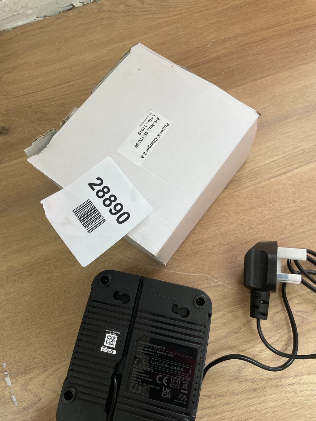 Einhell 18v Power X-Change Battery Charger 3A Charging Status Light 4512096 — New (other) (photo 4)