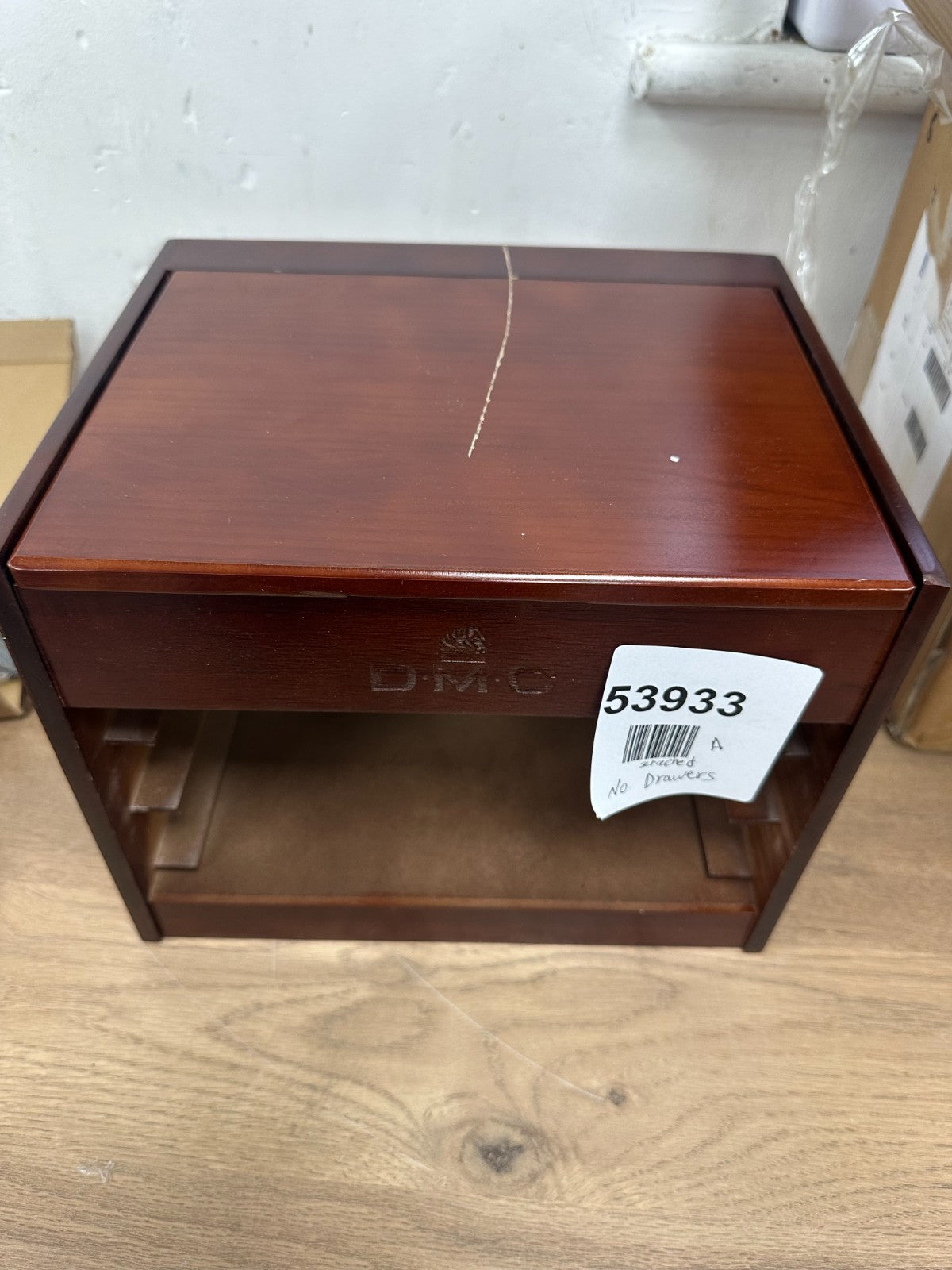 DMC Wooden Collectors Storage Box only - BOX ONLY