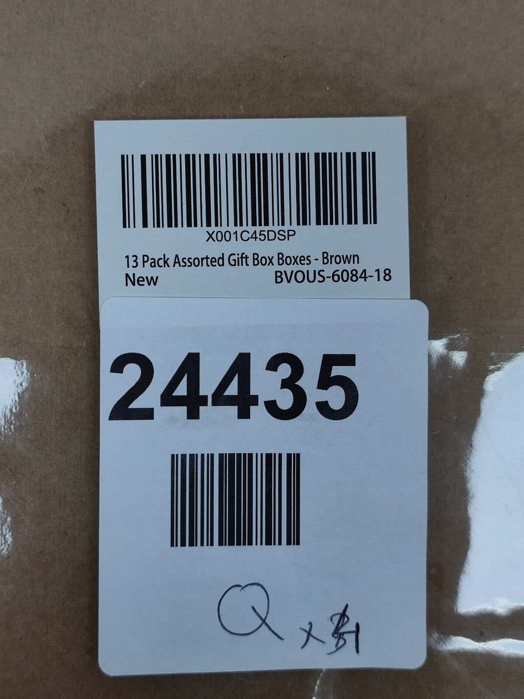 BVOUS-6084-18 Assorted gift box boxes