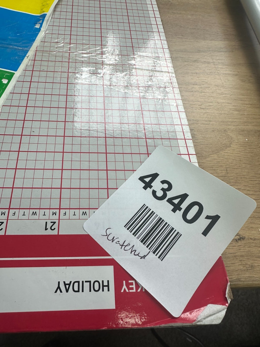 Sasco Staff Planner 2025 - Scratched