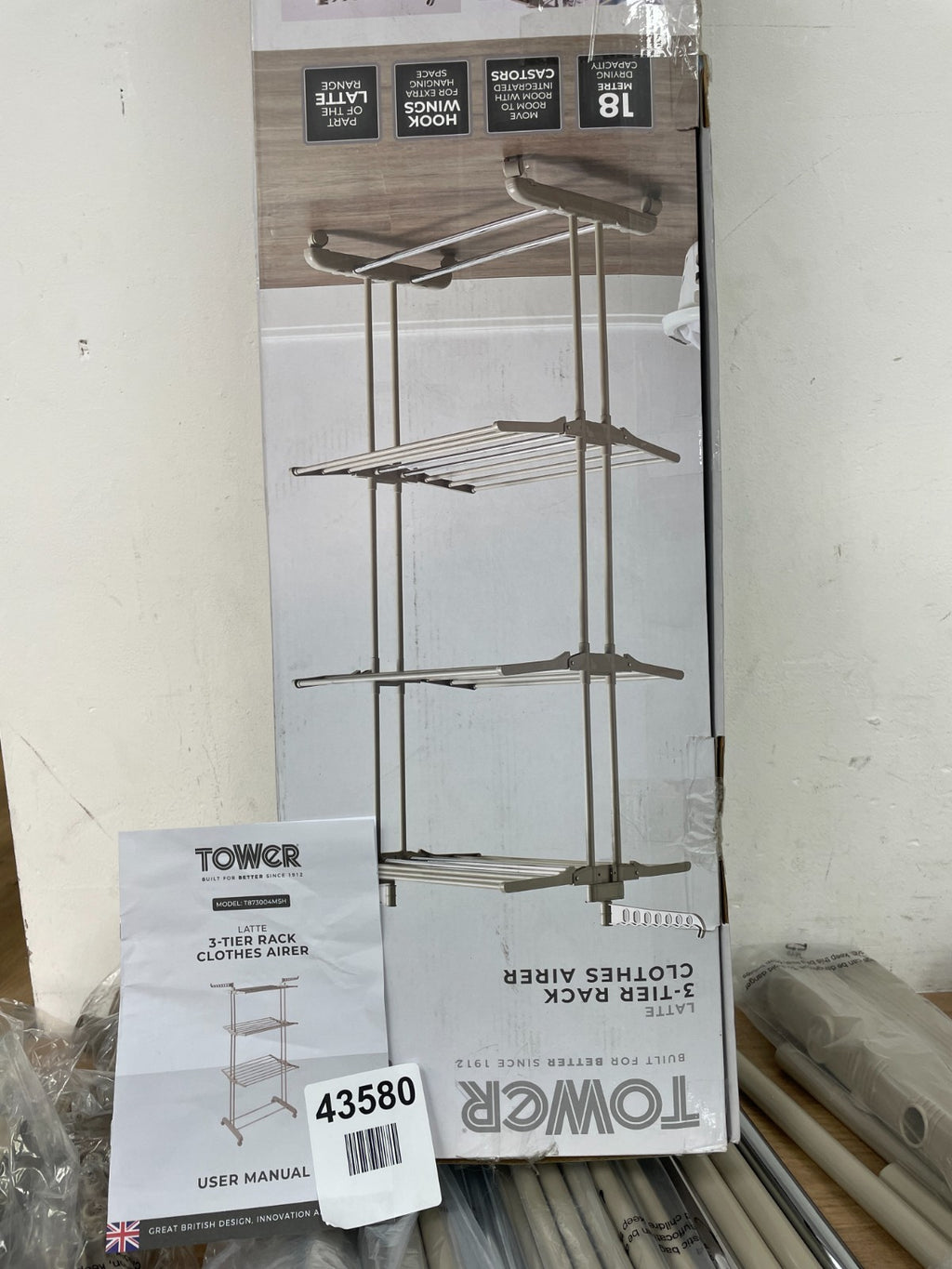 tower 3 tier garment rack