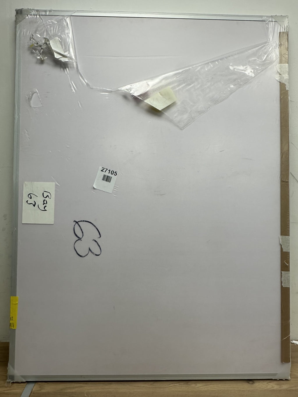 VIZ-PRO Large Fabric Bulletin Board/Foldable Notice Board Felt Gray, 180 X 120 c — New (other) (photo 5)