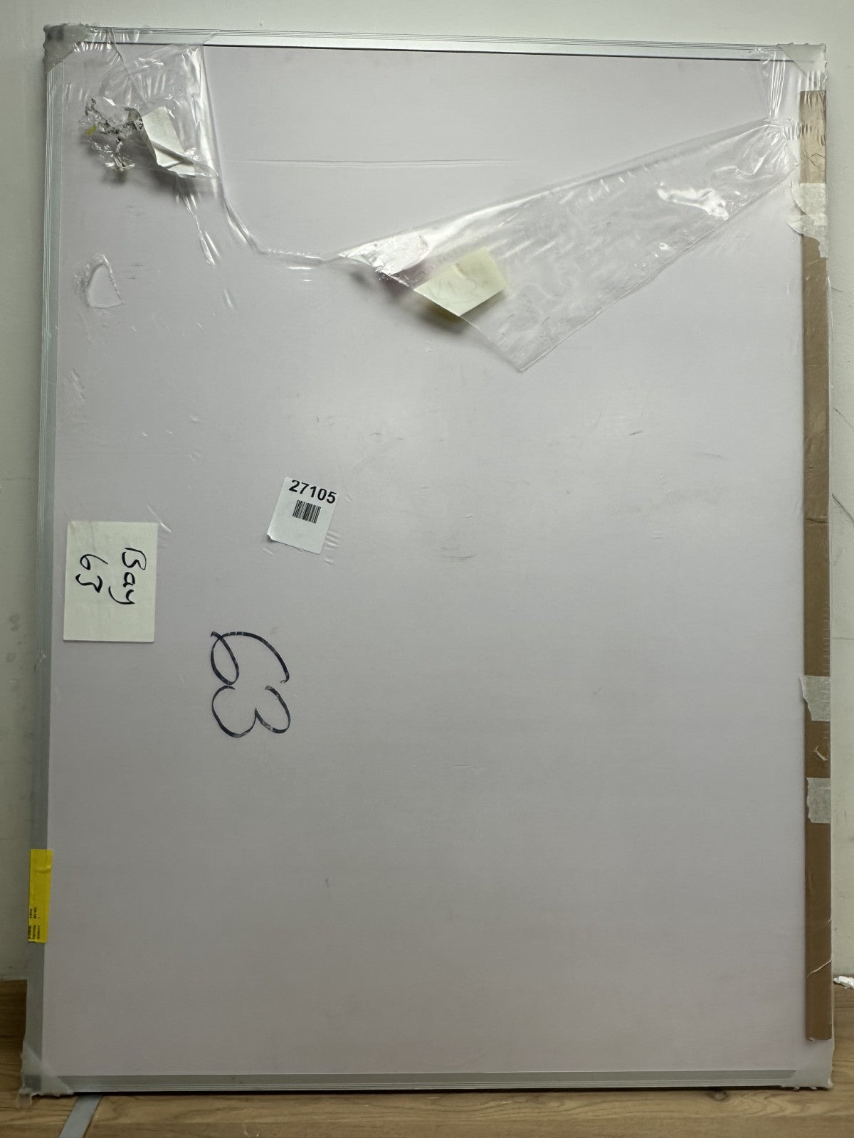 VIZ-PRO Large Fabric Bulletin Board/Foldable Notice Board Felt Gray, 180 X 120 c — New (other) (photo 5)