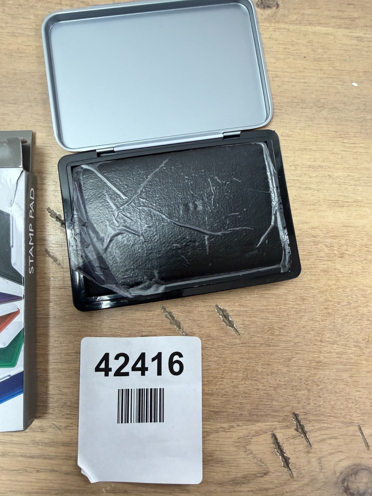 Q-Connect Medium Stamp Pad - Black