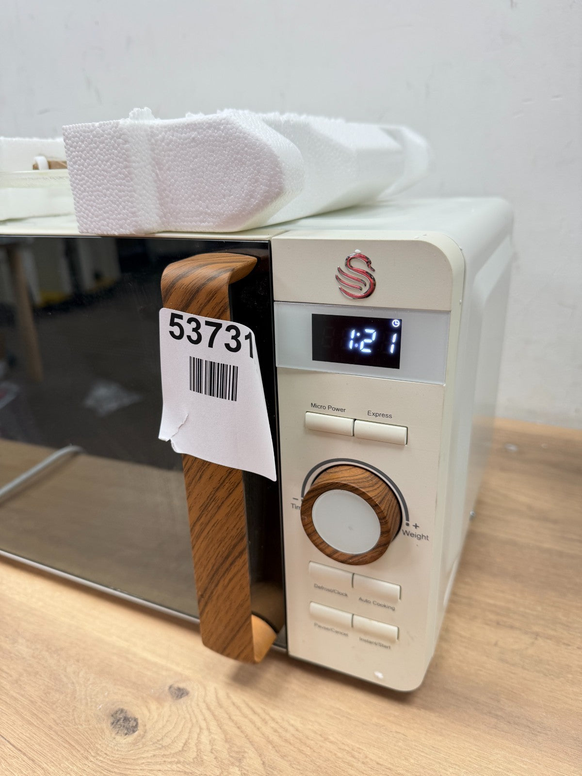 Swan 20L 800W Microwave - SM22036LWHTN - Not working