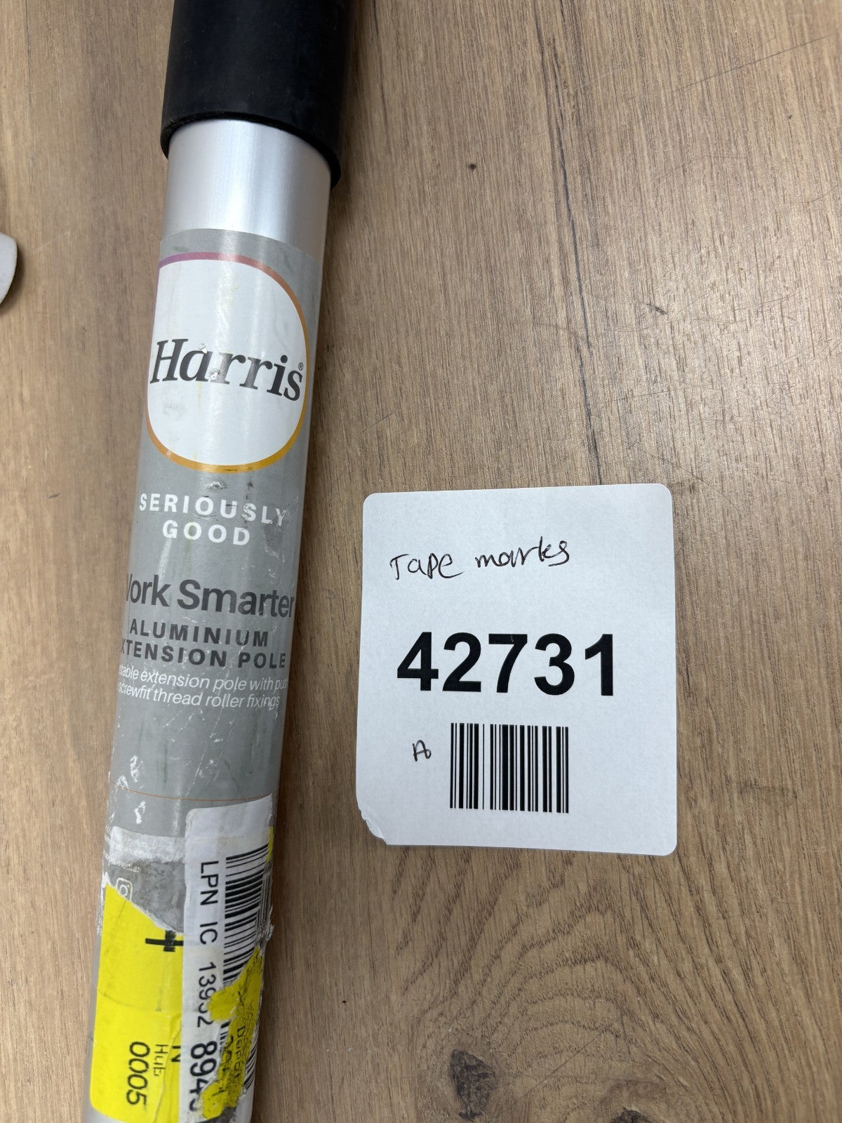 Harris Aluminium Extension Pole- Tape marks — New (other) (photo 4)
