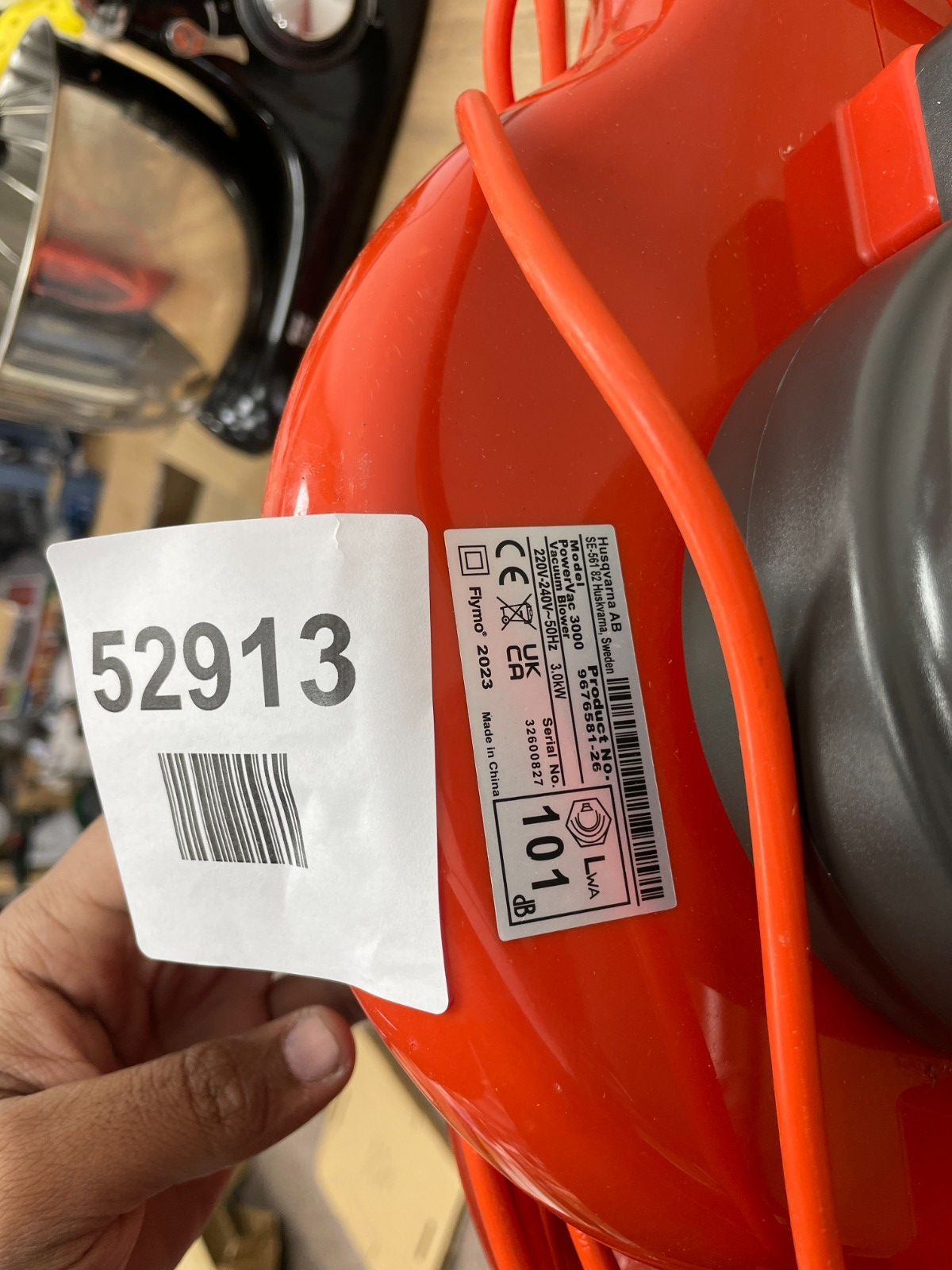 Flymo PowerVac 3000 Electric Garden Leaf Blower
