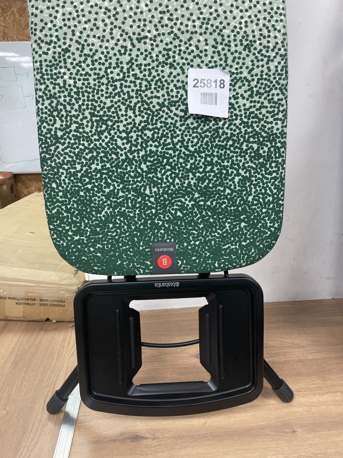 Barbantia Ironing Board B, 124 x 38cm, Solid Steam Iron Rest